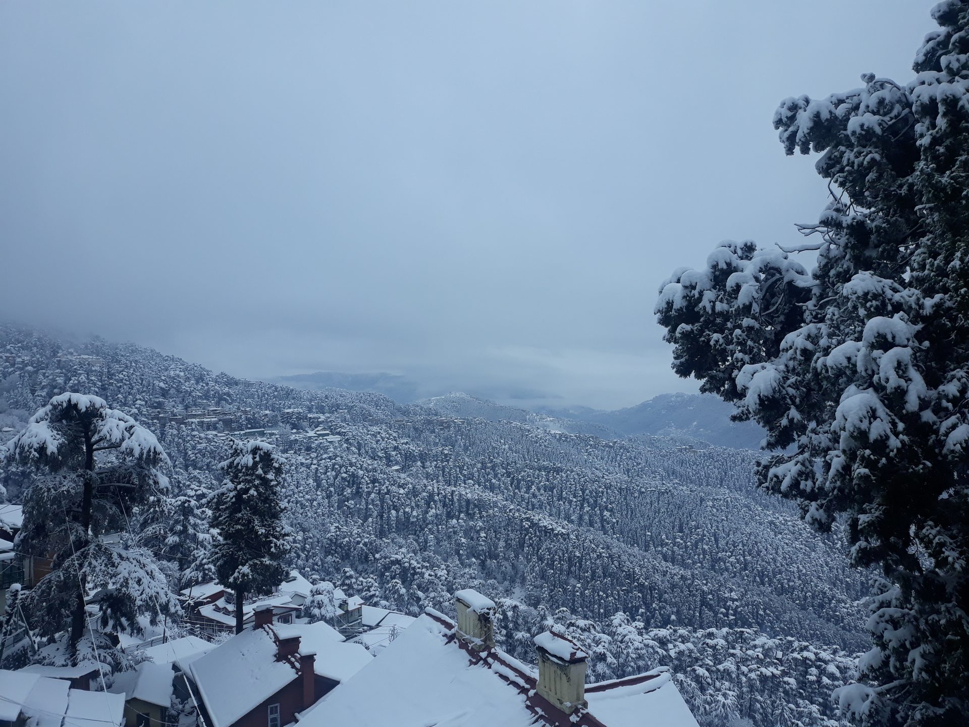 Mountain View from Brightland Hotel