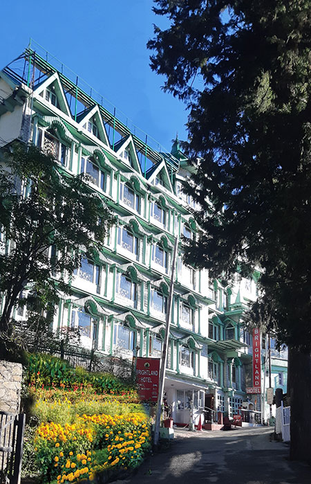 Brightalnd Hotel Shimla ... Drive in