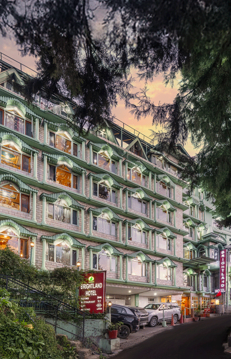 Brightalnd Hotel Shimla ... Drive in