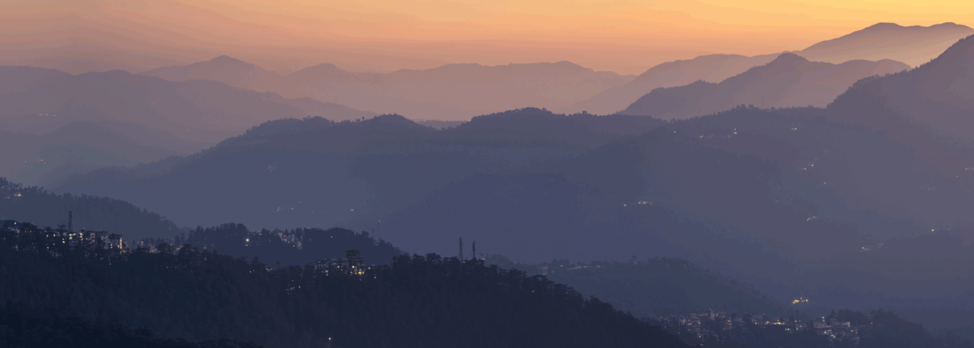 Brightland Hotel, Shimla - View from Hotel